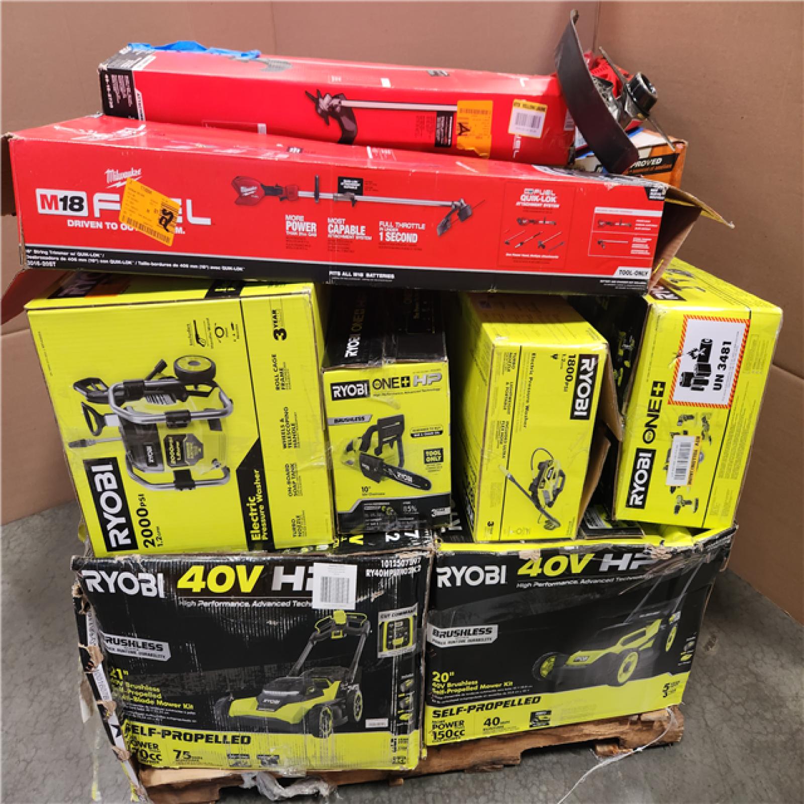 CALIFORNIA AS-IS TOOL PALLET