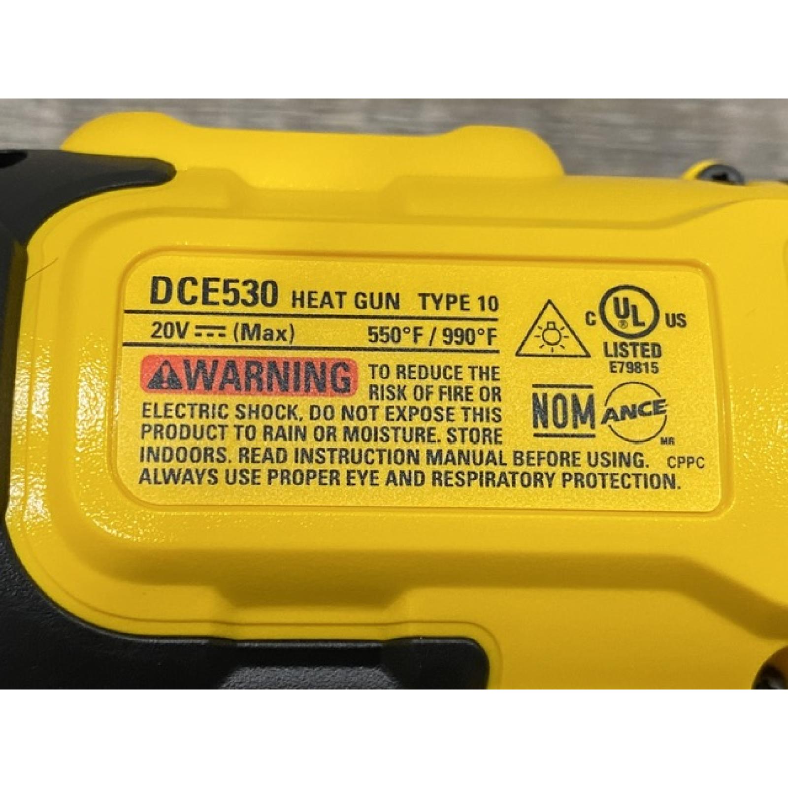 AS-IS DEWALT 20V MAX Cordless Compact Heat Gun (Tool Only)