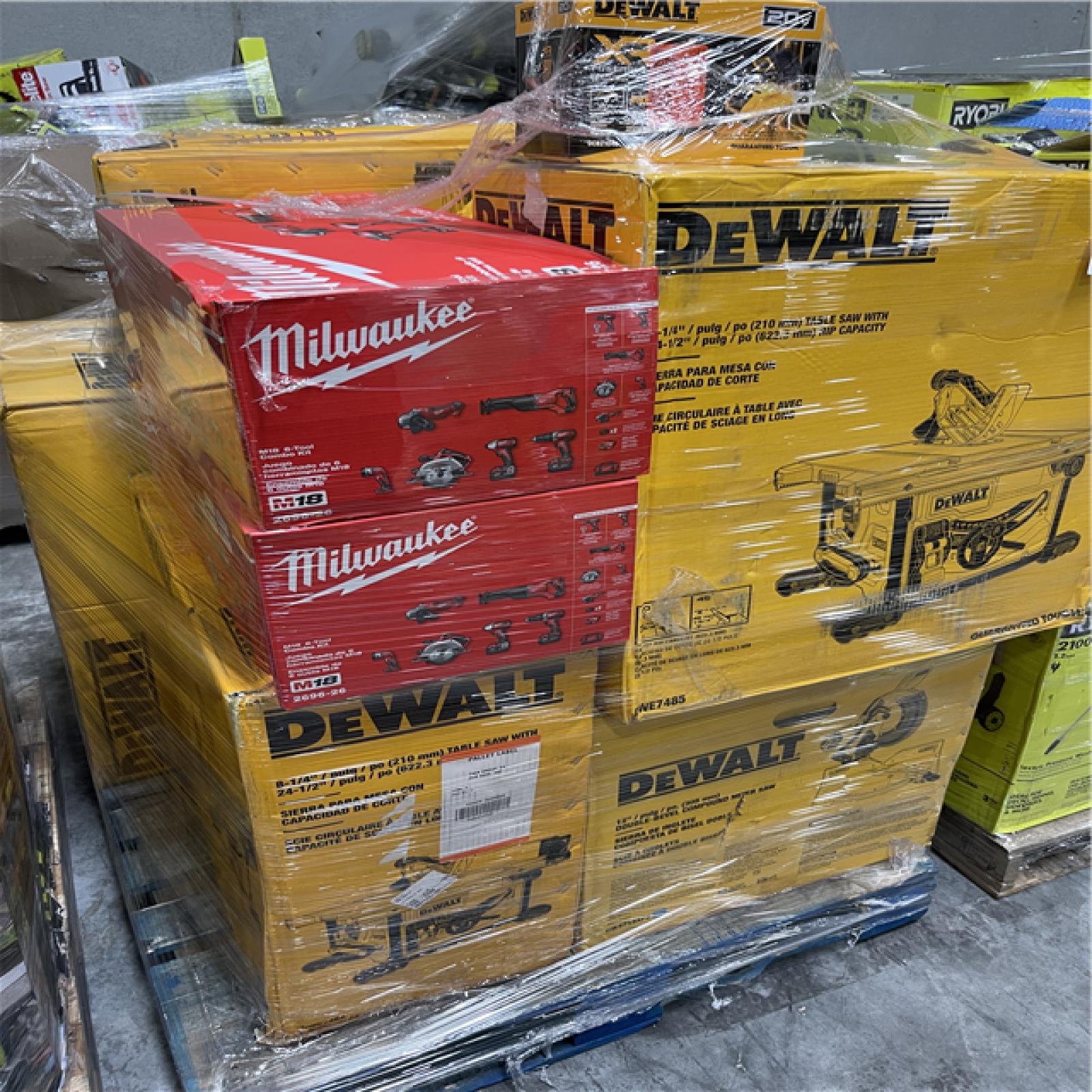 Atlanta Location As-Is Power Tools Partial Truckload (13 Pallets)1178-B