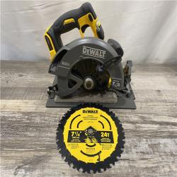 AS-IS DEWALT FLEXVOLT 60V MAX Cordless Brushless 7-1/4 in. Circular Saw with Brake (Tool Only)