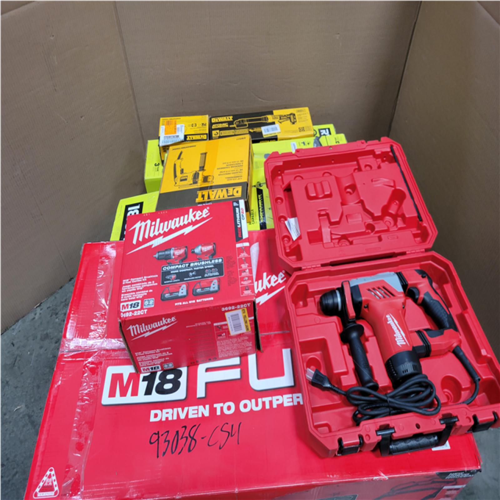 CALIFORNIA AS-IS TOOL PALLET