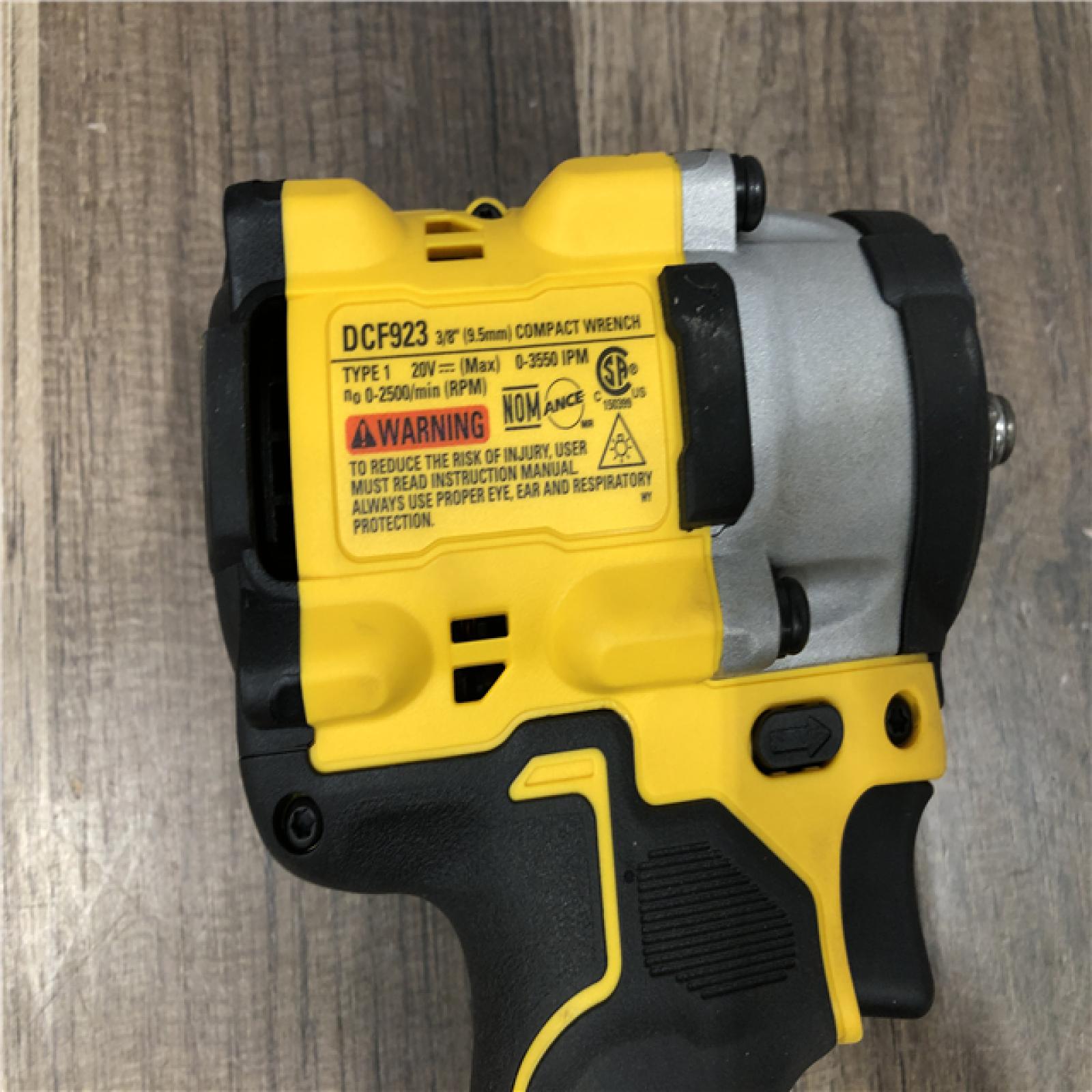 AS-IS DEWALT ATOMIC 20V MAX Cordless Brushless 3/8 in.Variable Speed Impact Wrench (Tool Only)