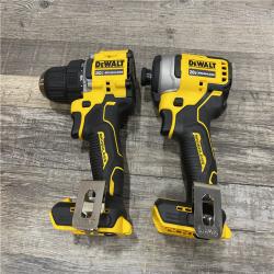 AS-IS DEWALT ATOMIC 20-Volt MAX Lithium-Ion Cordless (2-Tool) Combo Kit