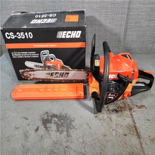 HOUSTON LOCATION - AS-IS Echo-CS-3510-16AA Professional Gas Rear Handle Chain Saw with 16in. Bar 34.4cc