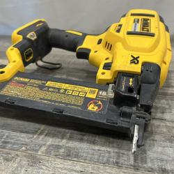 AS-IS DEWALT 20V MAX XR Lithium-Ion Electric Cordless 18-Gauge Brad Nailer (Tool Only)