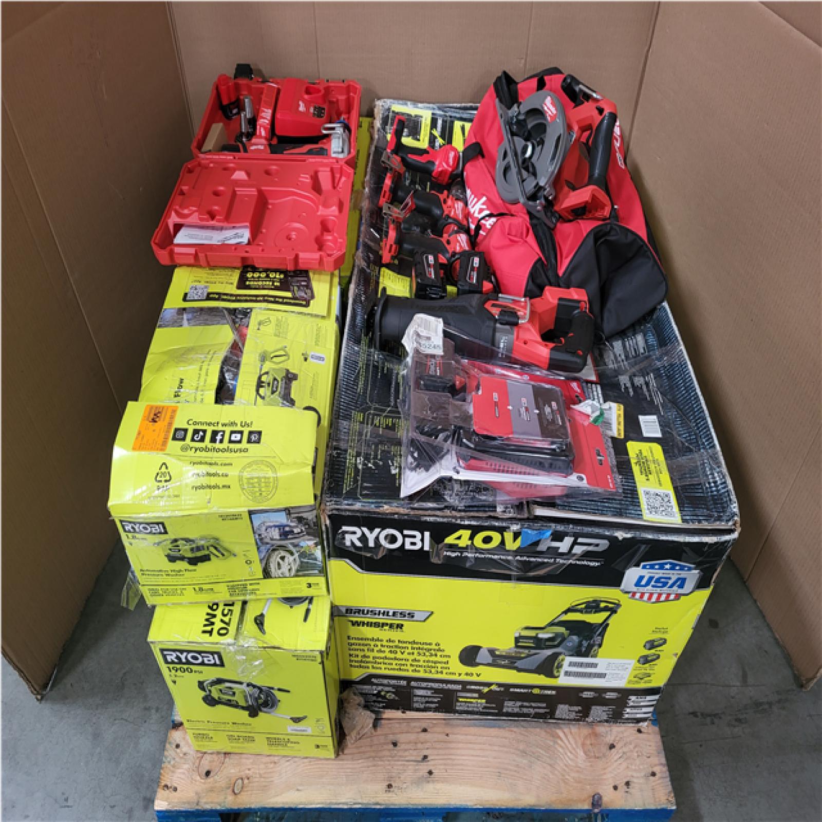 CALIFORNIA AS-IS TOOL PALLET