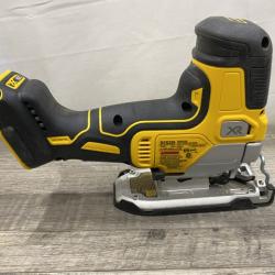 AS-IS DEWALT 20V MAX XR Cordless Barrel Grip Jigsaw (Tool Only)