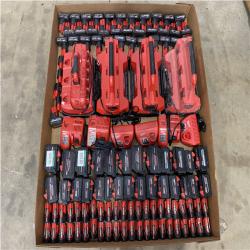 Houston Location - AS-IS Tool Pallet CHARGER/BATTERY MIX