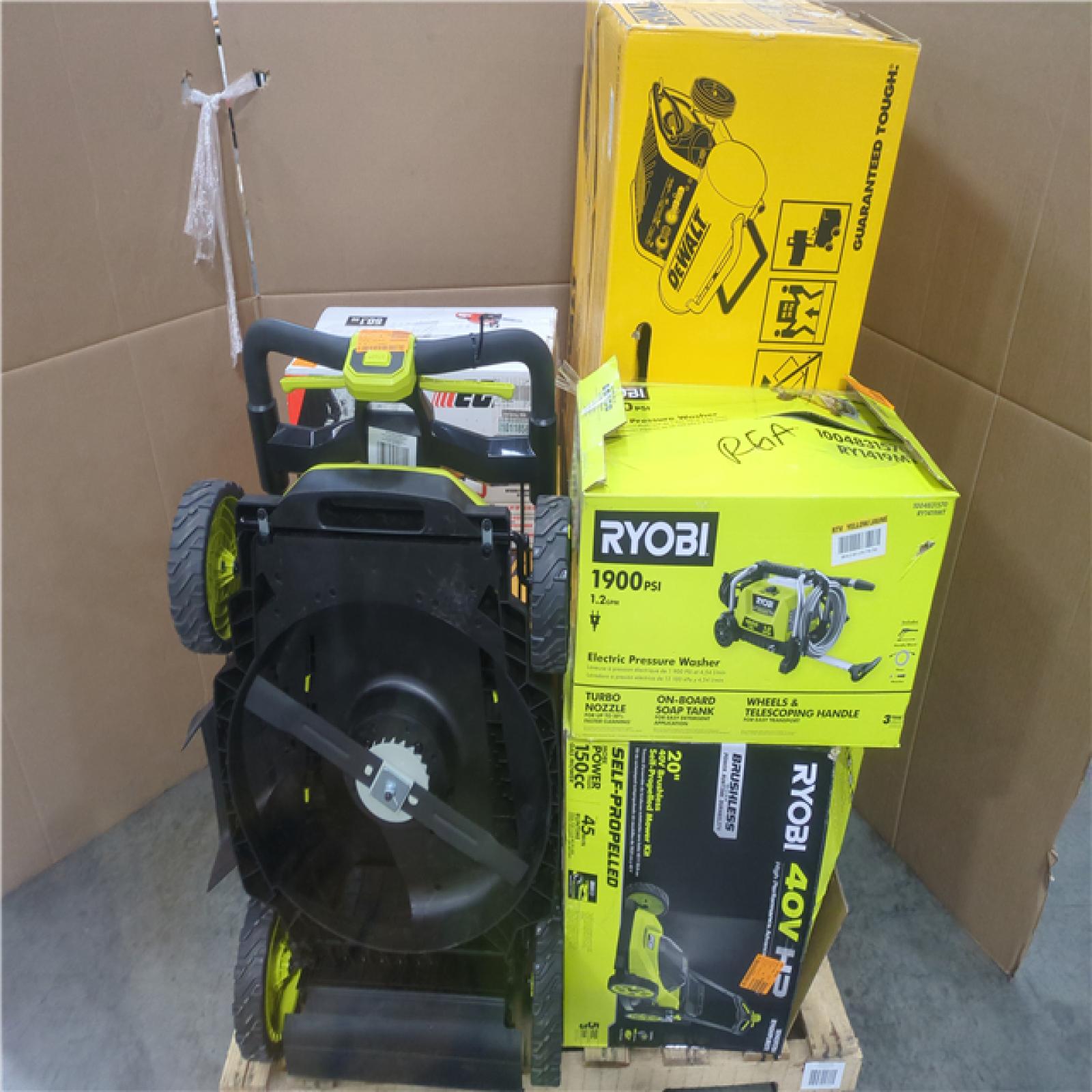 CALIFORNIA AS-IS OUTDOOR POWER EQUIPMENT