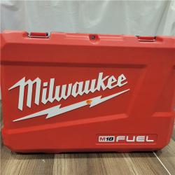 AS-IS  MILWAUKEE M18 FUEL 18V Lithium-Ion Brushless Cordless Hammer Drill and Impact Driver Combo Kit (2-Tool) with 2 Batteries