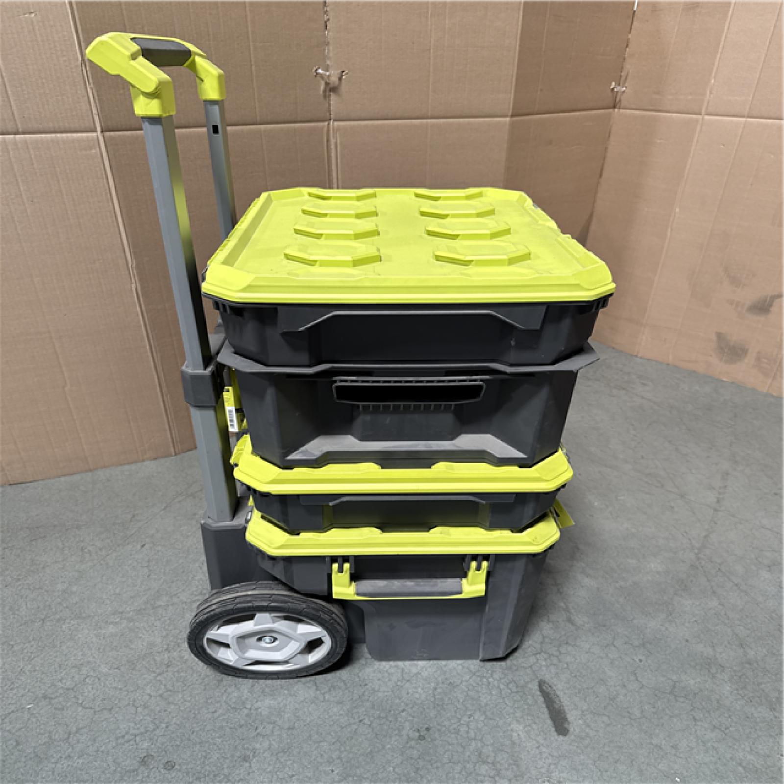 California AS-IS Ryobi Rolling Tool Box (No Tools)