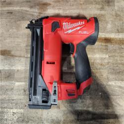 HOUSTON LOCATION - AS-IS Milwaukee M12 FUEL 18 Gauge Compact Brad Nailer (Tool-Only)