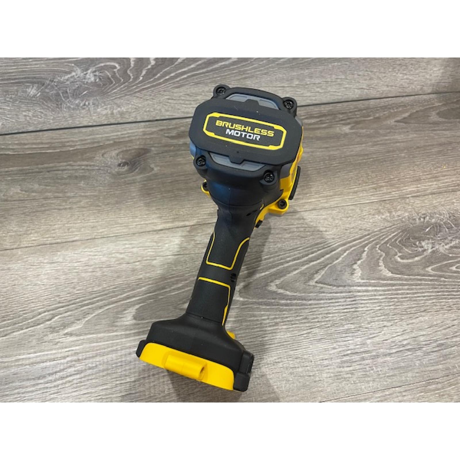 AS-IS DEWALT 20v Max Xr Brushless Cordless 3/4in High Torque Impact Wrench W/ Anvil Kit & Powerstack