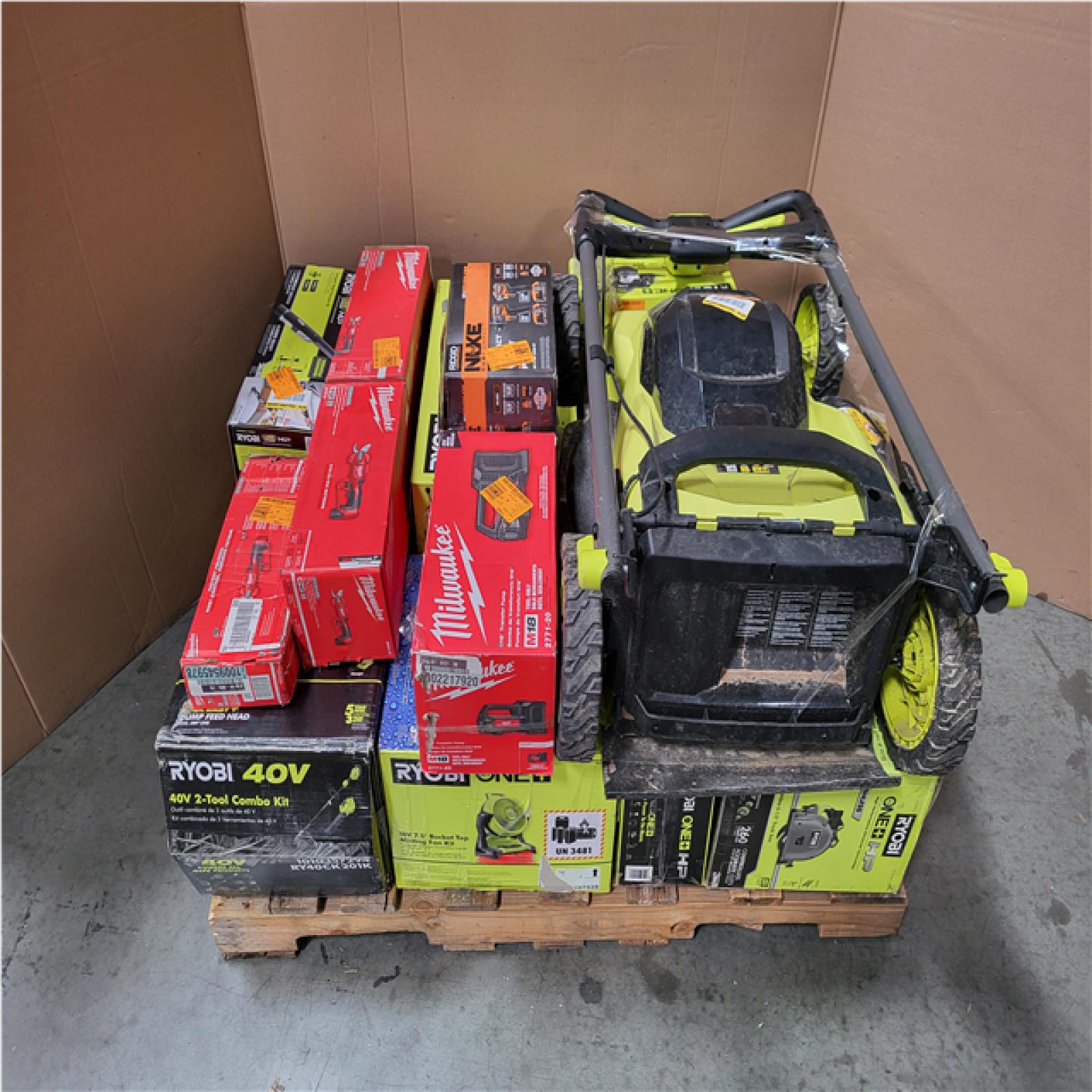 CALIFORNIA AS-IS TOOL PALLET
