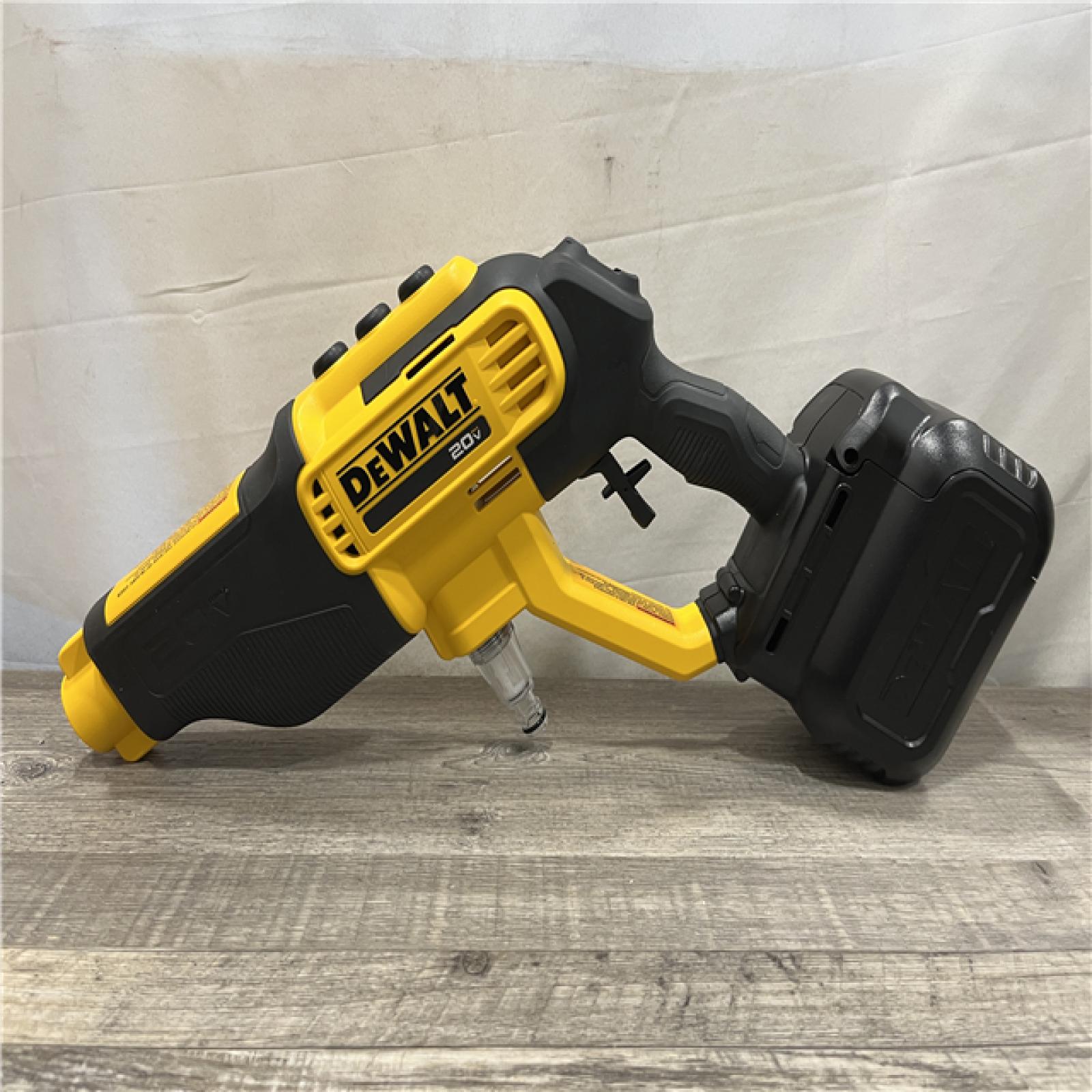 AS-IS DEWALT 20V MAX 550 PSI 1.0 GPM Cold Water Cordless Battery Power Cleaner with 4-Nozzles (Tool Only)