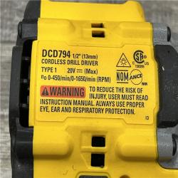 AS-IS DEWALT Atomic 20V Lithium-Ion Cordless Compact 1/2 in. Drill/Driver Kit