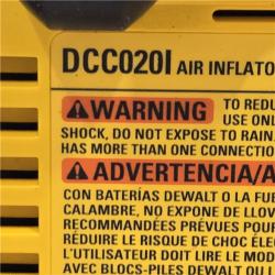 AS-IS DEWALT  20V MAX Inflator (Tool Only)