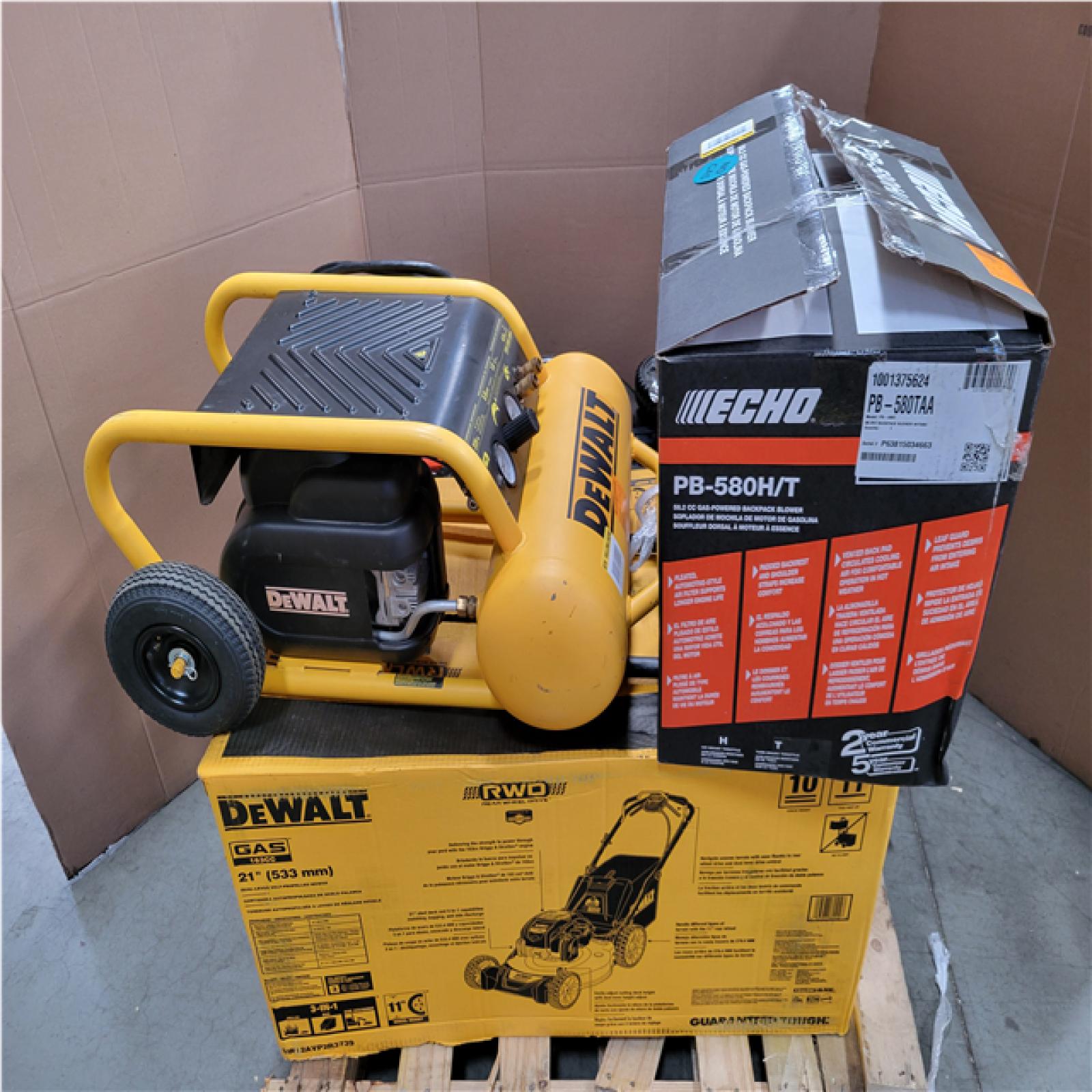 CALIFORNIA AS-IS OUTDOOR POWER EQUIPMENT