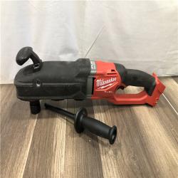 AS-IS Milwaukee FUEL 18V Lithium-Ion Brushless Cordless GEN 2 SUPER HAWG 7/16 in. Right Angle Drill (Tool-Only)