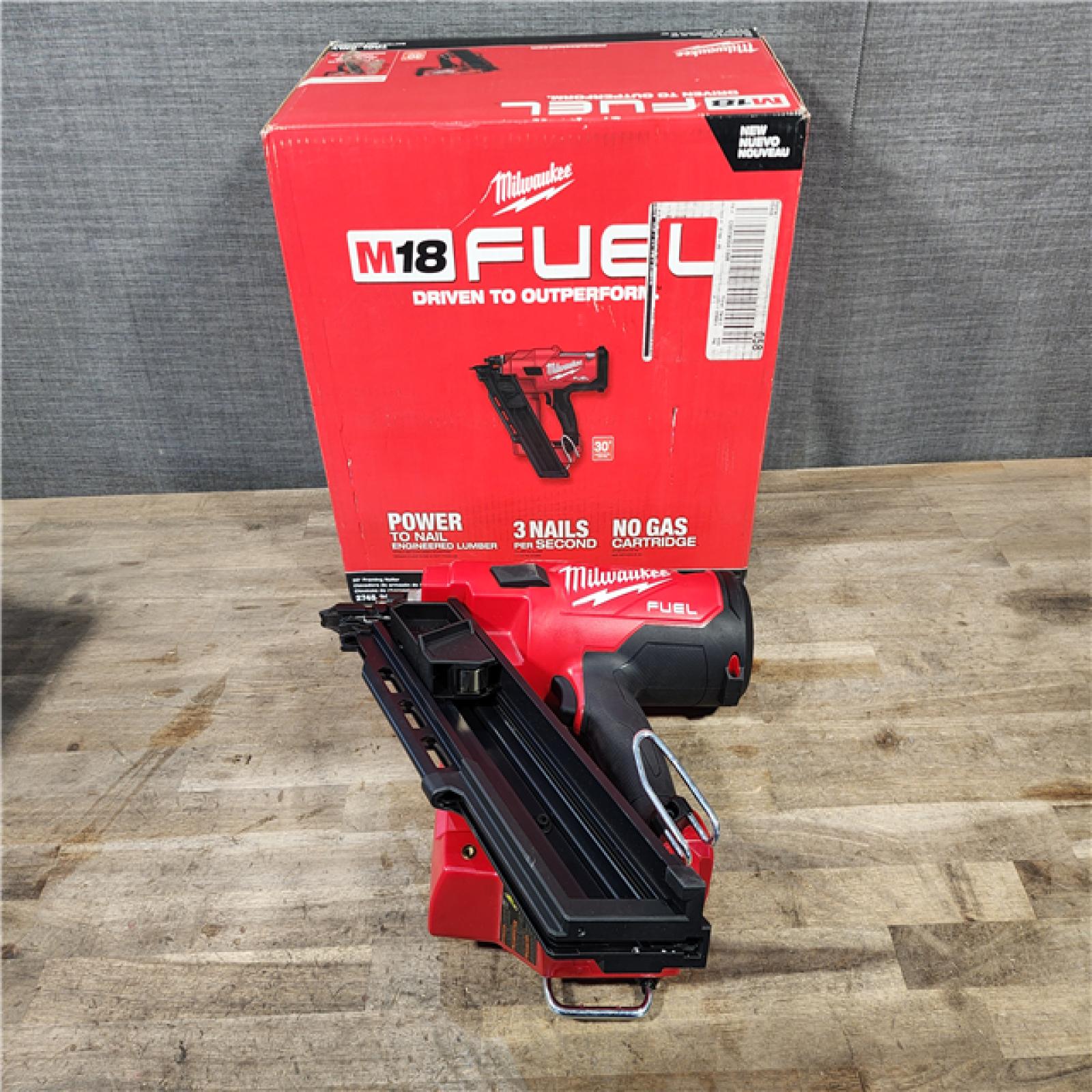 HOUSTON LOCATION - AS-IS (APPEARS LIKE NEW) Milwaukee M18 FUEL 30 Degree Framing Nailer (TOOL ONLY)