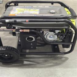 DALLAS LOCATION- AS-IS RYOBI 8125-Watt Gasoline Powered Portable Generator with CO Detect Shutdown Sensor