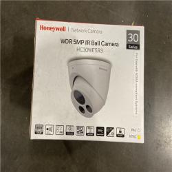 NEW! - Honeywell HC30WE5R3 5MP WDR TDN IR Fixed Ball Camera
