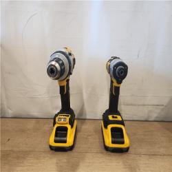 AS-IS- DEWALT 20V MAX Lithium-Ion Cordless 2-Tool Combo Kit