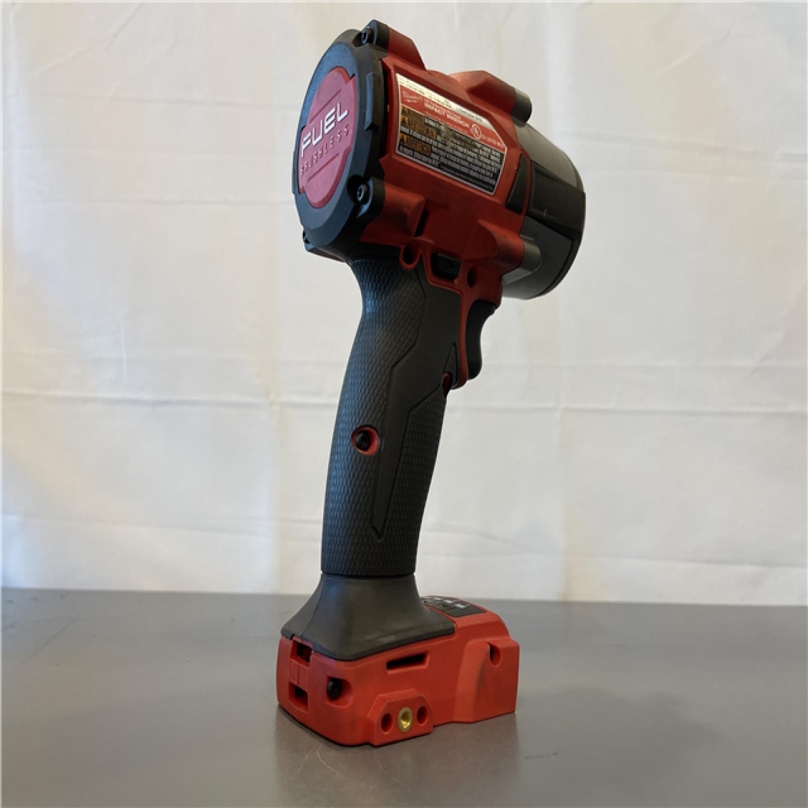 AS-IS - Milwaukee M18 18V Fuel 1/2  Mid-Torque Impact Wrench Cordless Lithium-Ion Brushless