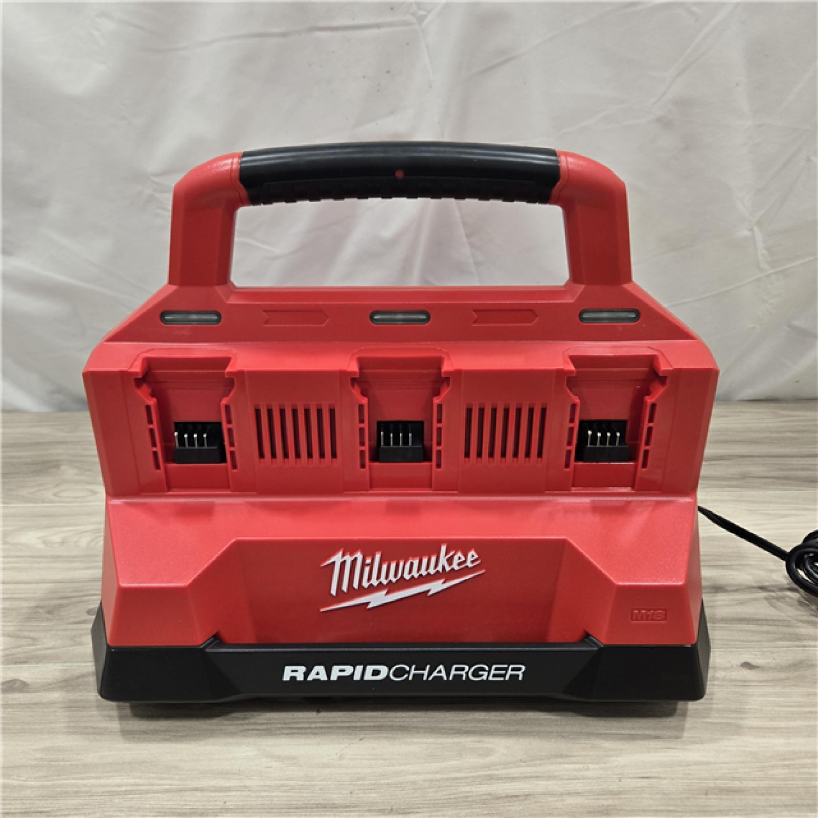 AS-IS Milwaukee M18 Packout Six Bay Rapid Charger (Tool-Only)