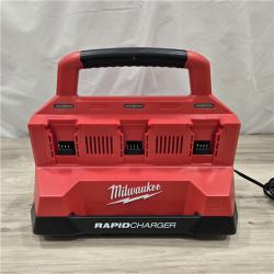 AS-IS Milwaukee M18 Packout Six Bay Rapid Charger (Tool-Only)