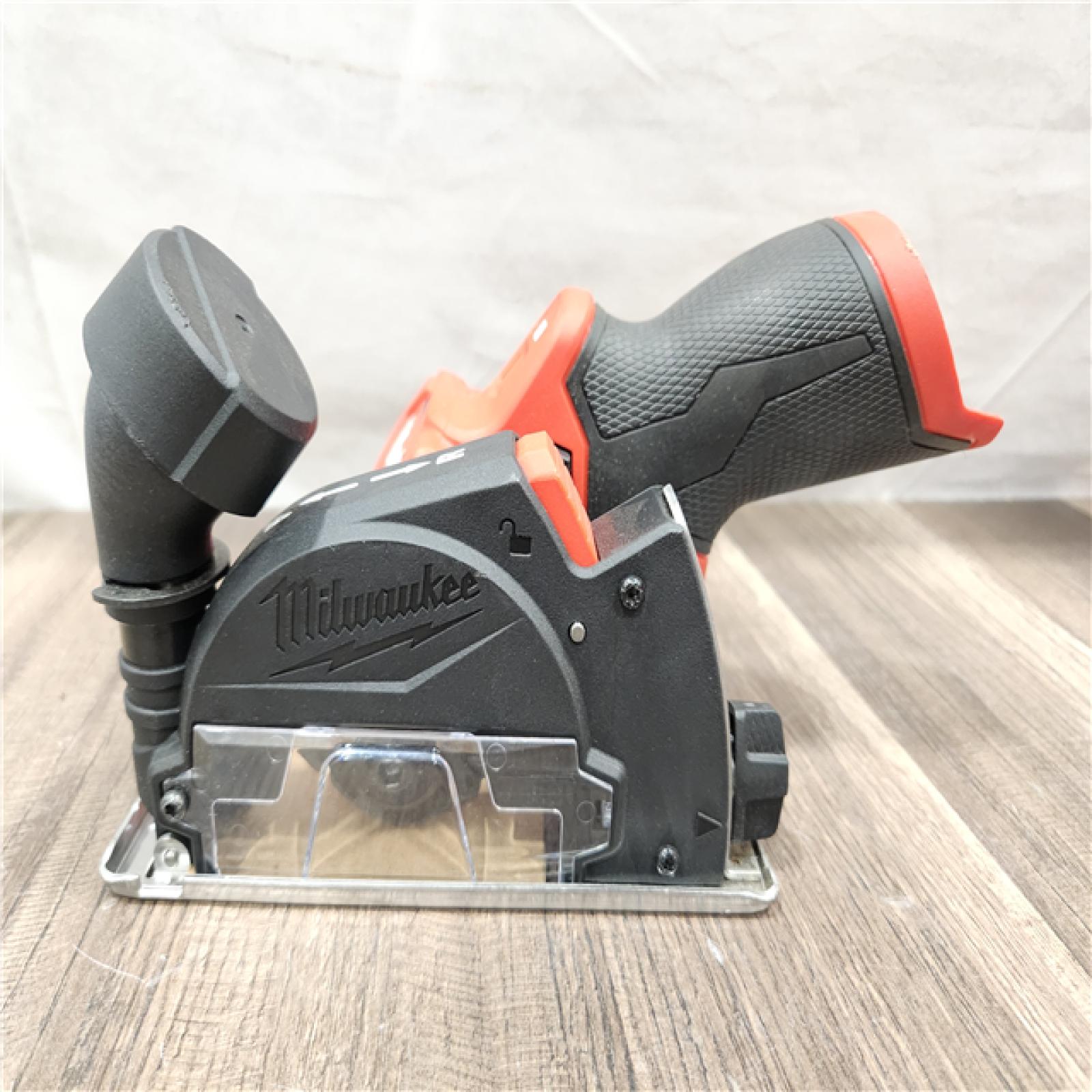 AS-IS- Milwaukee M12 FUEL 12V Lithium-Ion Brushless Cordless 3 in. Cut Off Saw (Tool-Only)