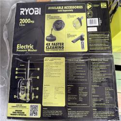 California NEW Sealed Box Ryobi 2000 PSI Electric Pressure Washer