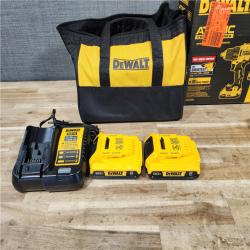 HOUSTON LOCATION - AS-IS DEWALT ATOMIC 20-Volt MAX Lithium-Ion Cordless Combo Kit