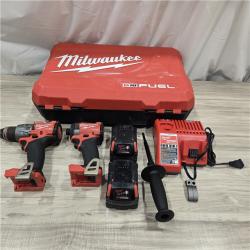 AS-IS MILWAUKEE FUEL 18V  Cordless Hammer Drill and Impact Driver Combo Kit
