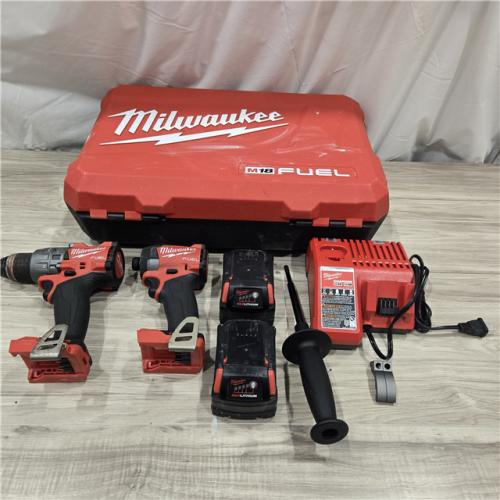 AS-IS MILWAUKEE FUEL 18V  Cordless Hammer Drill and Impact Driver Combo Kit