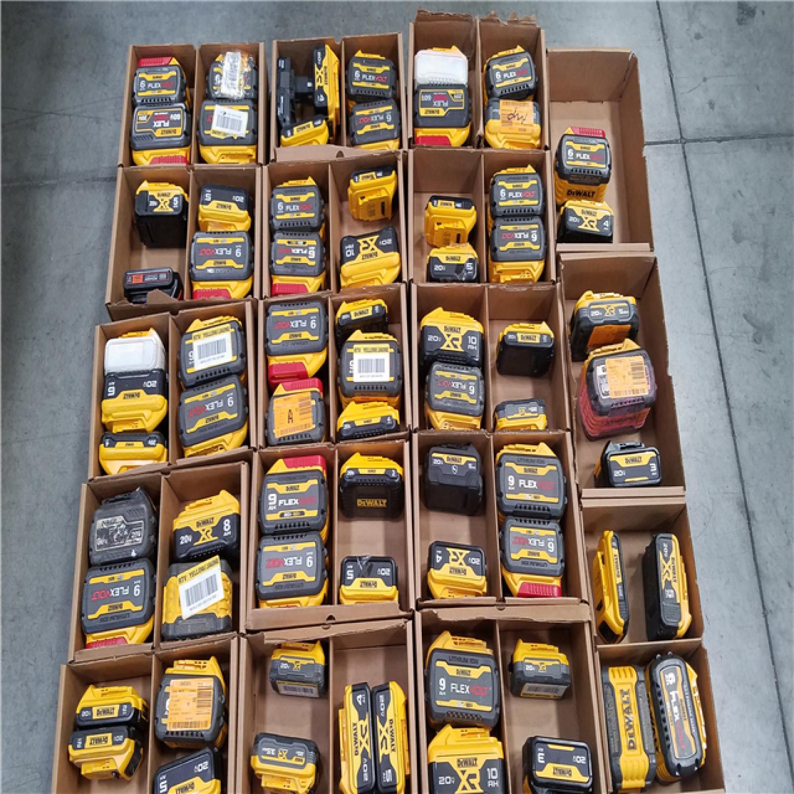 California AS-IS BATTERY PALLET