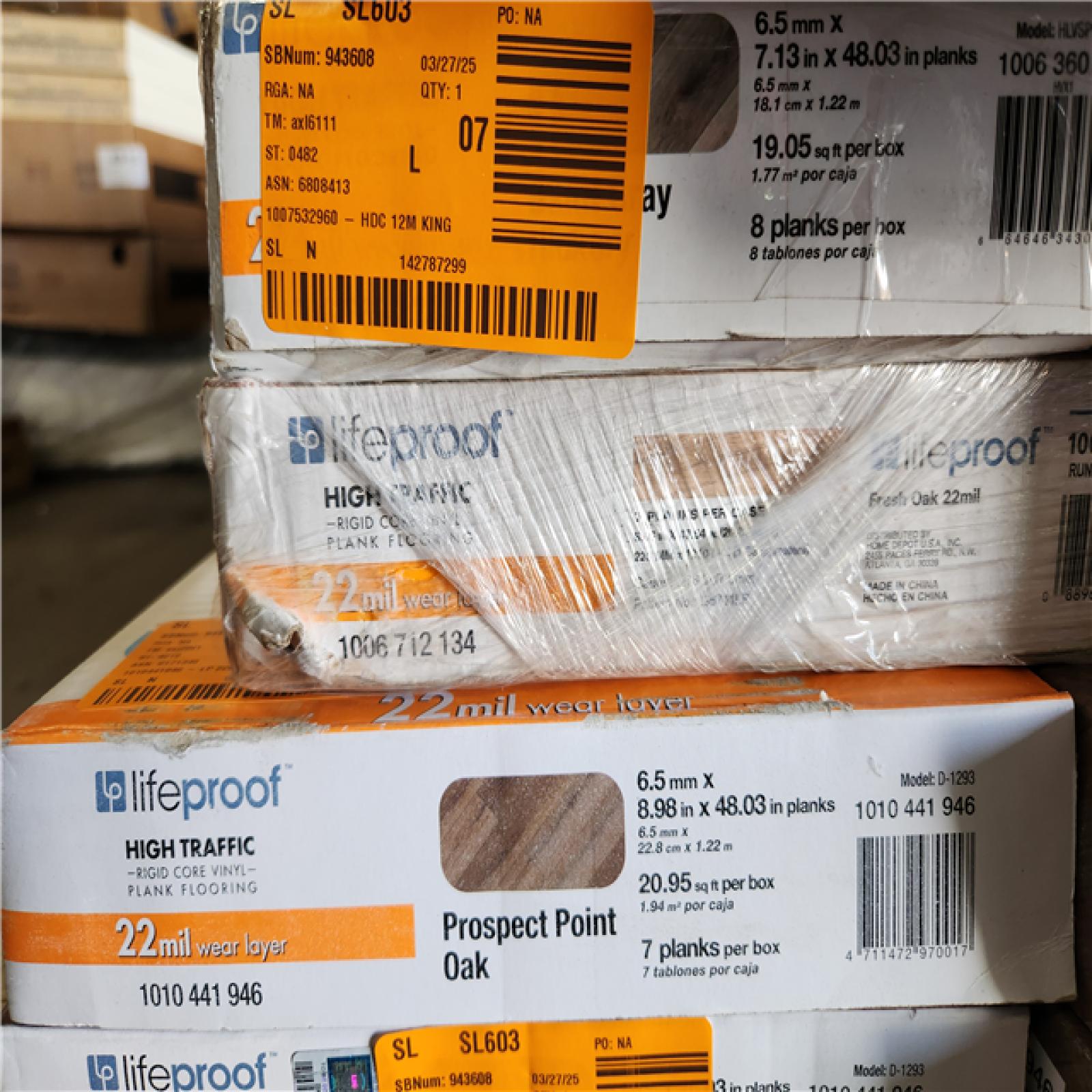 Phoenix AS-IS Mixed Flooring Pallet (24 Boxes)