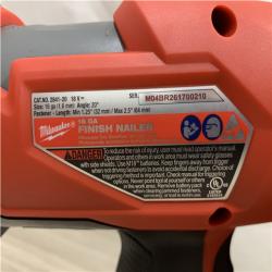 AS-IS Milwaukee FUEL 18-Volt Lithium-Ion Brushless Cordless Gen II 16-Gauge Angled Finish Nailer (Tool-Only)