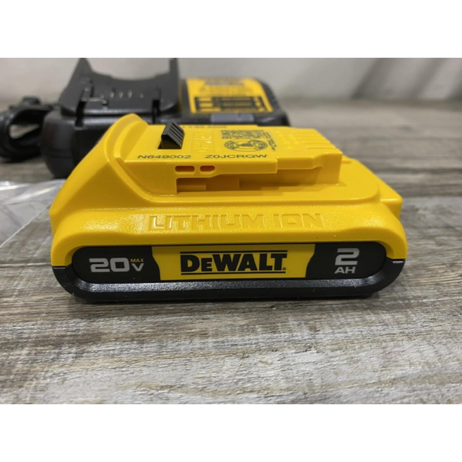 AS-IS DEWALT Atomic 20V Max Lithium-Ion Brushless Cordless Compact 1/4 in. Impact Driver Kit