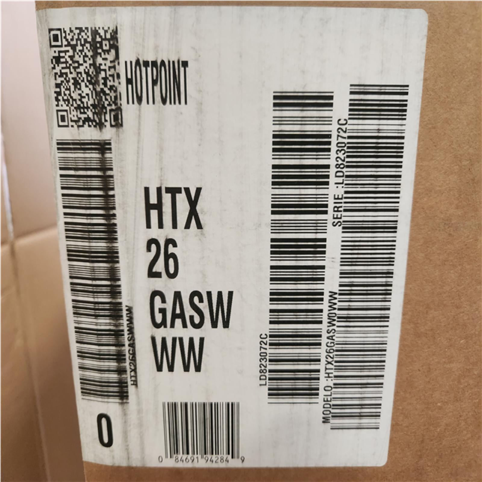 Phoenix NEW GE Hotpoint 6.2 cu. ft. vented Gas Dryer in White with Auto Dry