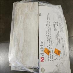 Phoenix Daltile St. Clamont Ivory Marble 15 in. x 30 in. Glazed Porcelain Floor and Wall Tile (245 sq. ft./15 Case)