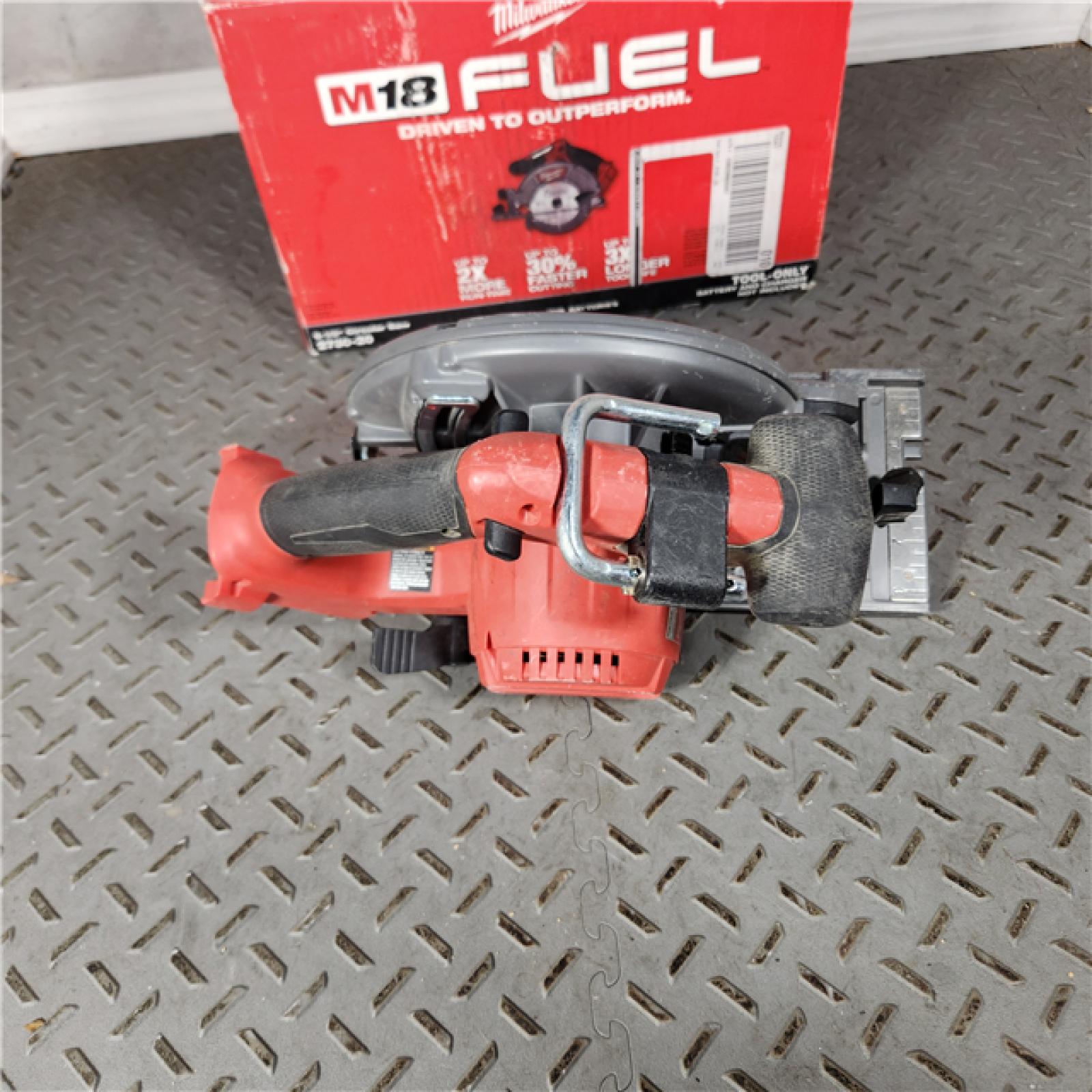Houston Location - AS-IS Milwaukee Fuel 6-1/2 Circular Saw -(TOOL ONLY) - Appears IN GOOD Condition