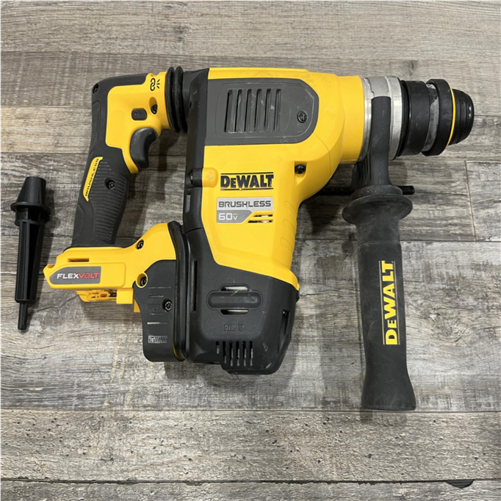 AS-IS DEWALT FLEXVOLT 60V MAX Cordless 1-1/4 in. SDS Plus Rotary Hammer (Tool Only)