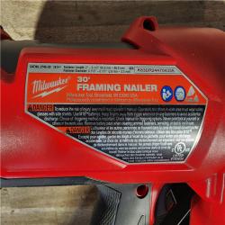 HOUSTON LOCATION - AS-IS M18 FUEL 3-1/2 in. 18-Volt 30-Degree Lithium-Ion Brushless Cordless Framing Nailer (Tool-Only)
