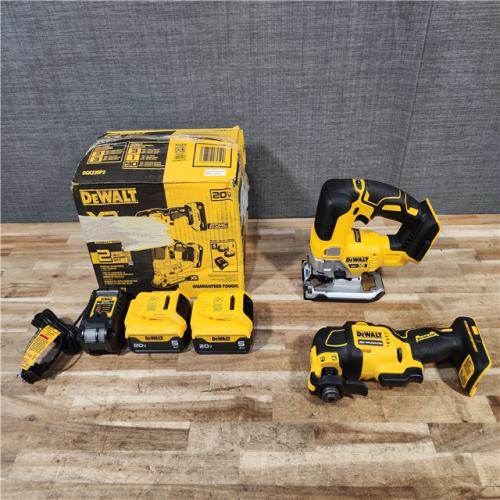 HOUSTON LOCATION - AS-IS (APPEARS LIKE NEW) DEWALT 20V Lithium-Ion 2-Tool Cordless Combo Kit