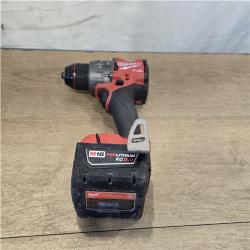 AS-IS Milwaukee FUEL 18V Lithium-Ion Brushless Cordless Hammer Drill and Impact Driver Combo Kit