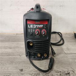 Phoenix Location Lincoln Electric 140 Amp LE31MP Multi-Process Stick/MIG/TIG Welder Kit with Magnum Pro 100L Gun, Sample Spool , 2 Flux-Cored Wire, 120V