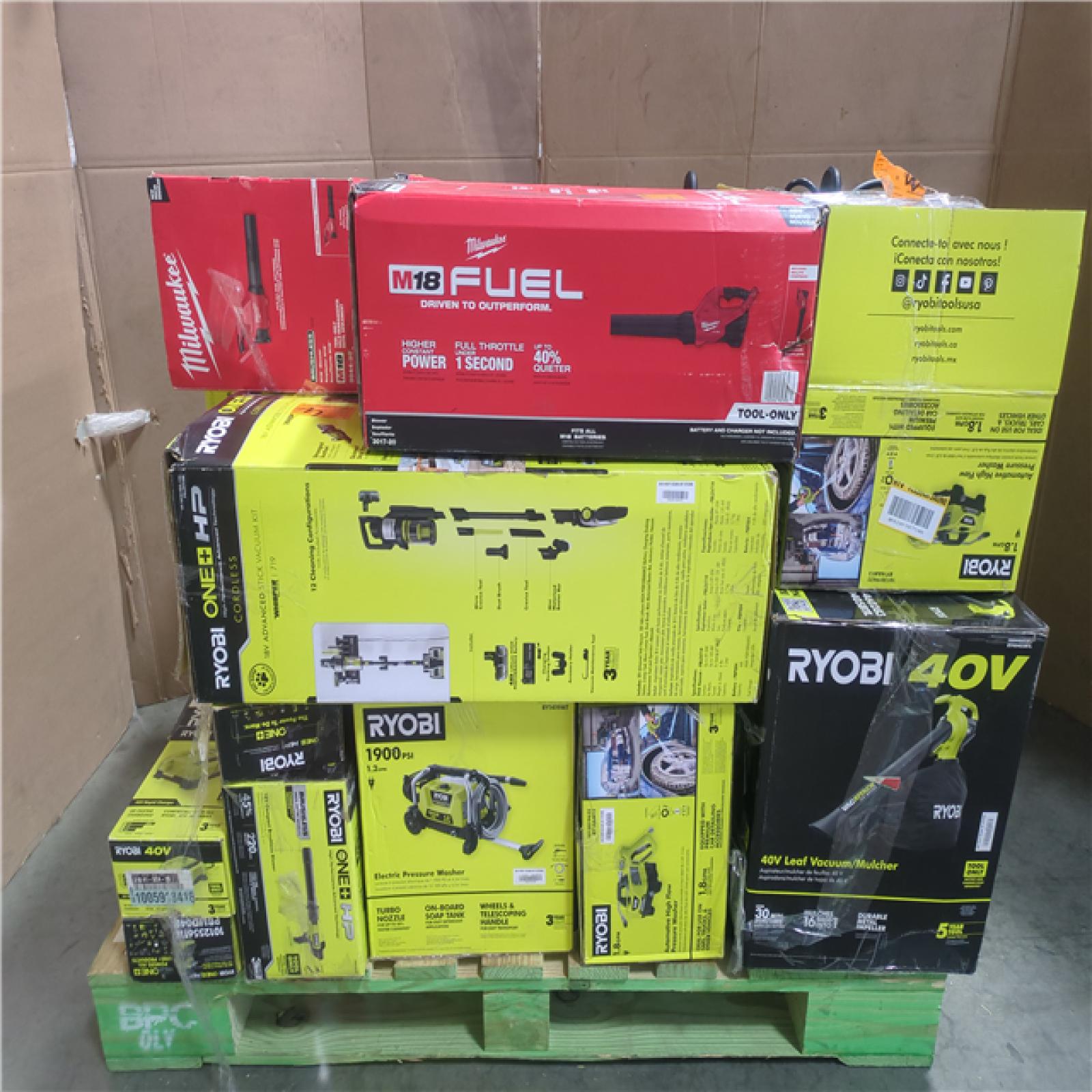 CALIFORNIA AS-IS TOOL PALLET