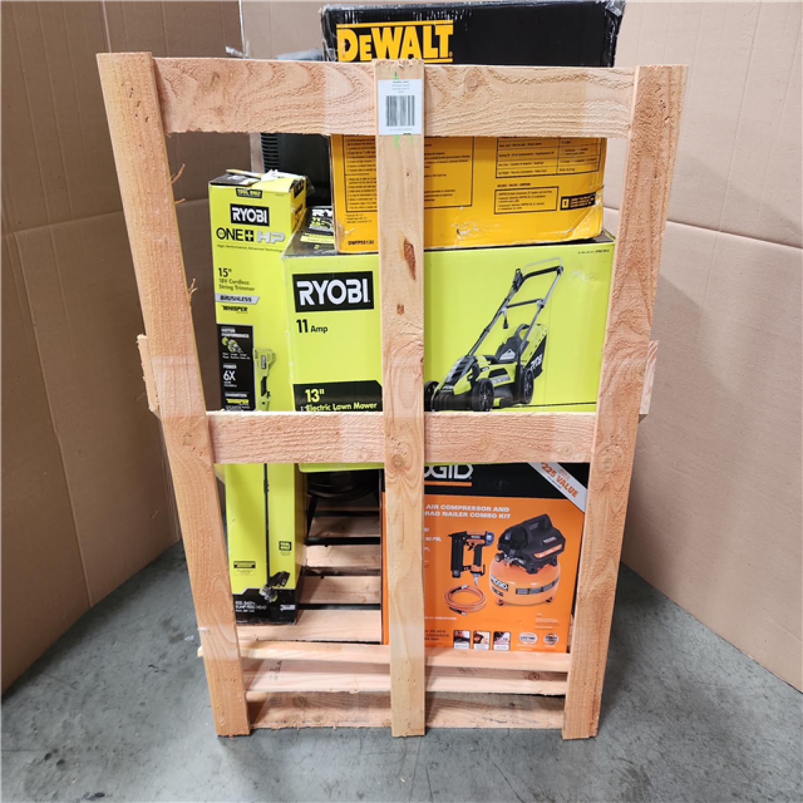 California As-Is Outdoor Power Equipment