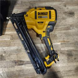 HOUSTON LOCATION - AS-IS DEWALT 20V MAX XR 15 Ga. Cordless 34 Deg Nailer 20 V